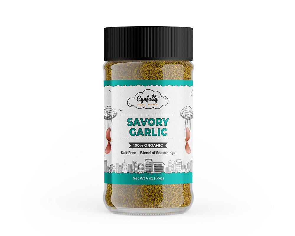 Savory Garlic Seasoning - Salt-Free – cynfullysoulgood